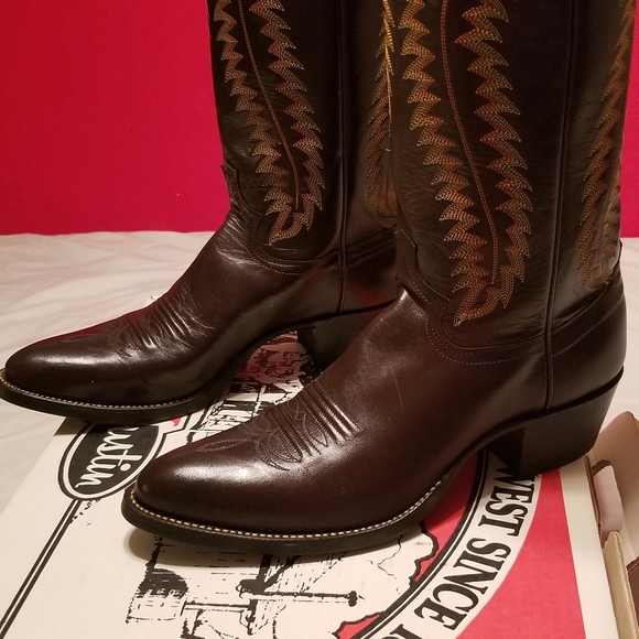 Justin Boots Shoes Justin Mens Chocolate King Kangaroo Boots Poshmark